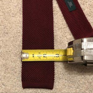 Polo Ralph Lauren Maroon Knit Tie